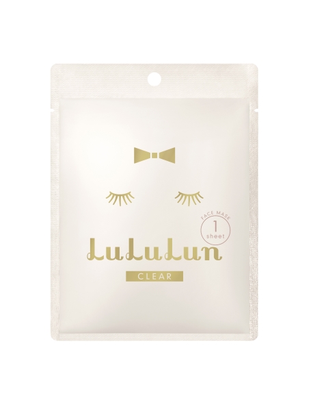 Lululun Pure Sheet Mask, CLEAR - 1PC