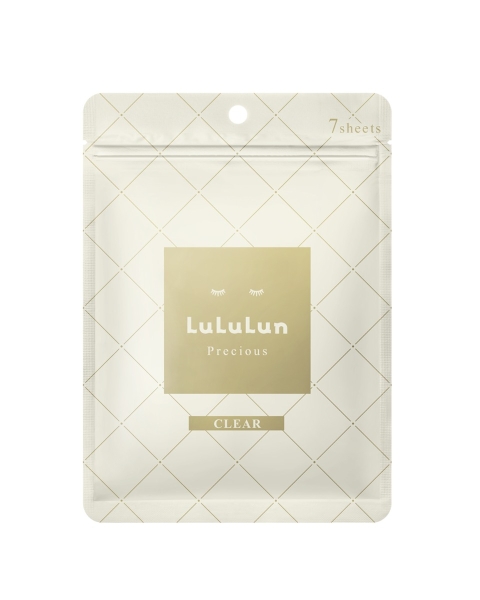 Lululun Precious Sheet Mask CLEAR (White) - 7PCS